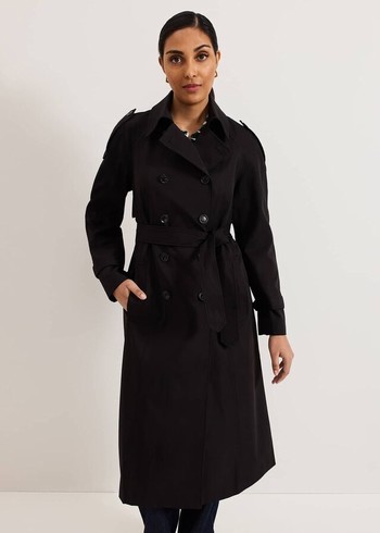 Phase Eight Avalie Petite Coats Black USA | 0834927-EJ